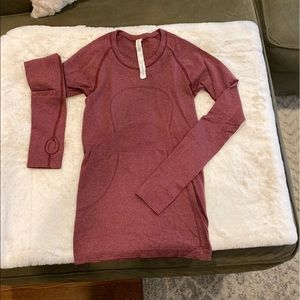 Lululemon swiftly long sleeve top